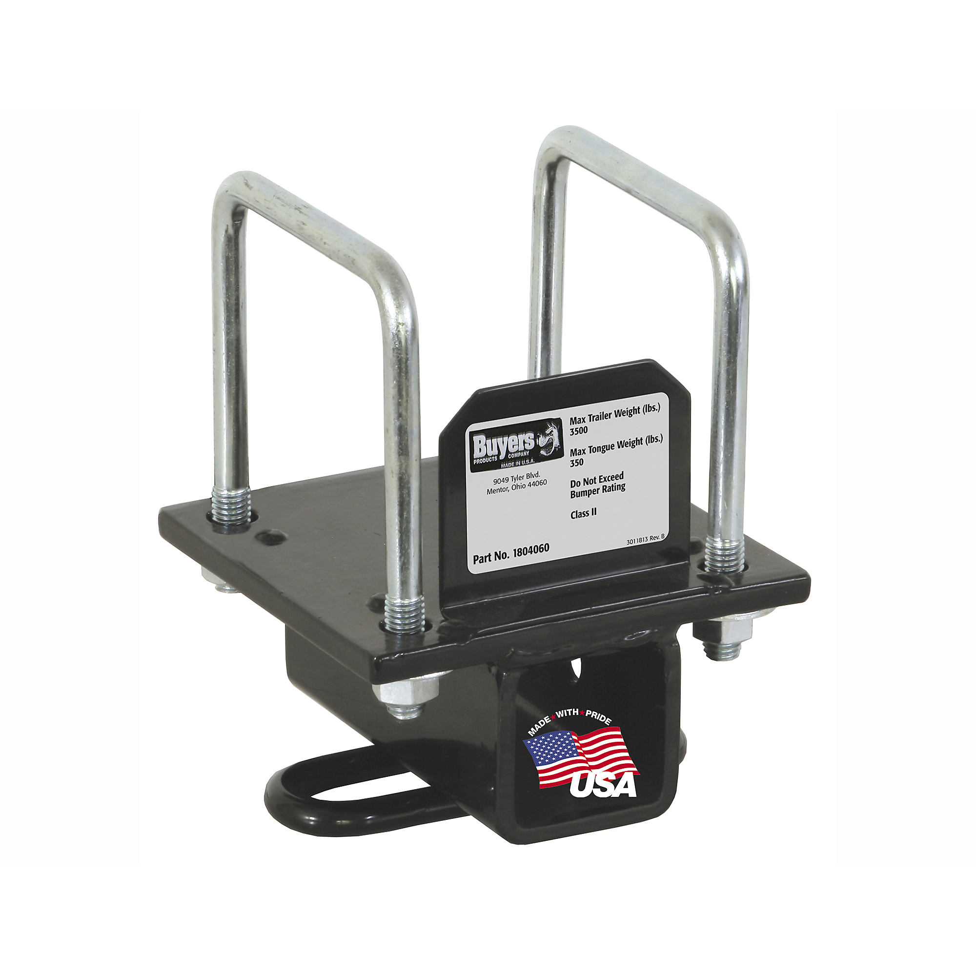 Buyers Products, RV Universal Receiver Hitch, Model# 1804060